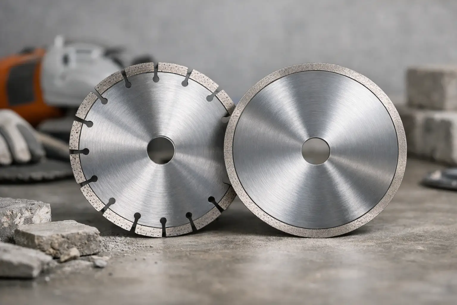Segmented Versus Continuous Diamond Blade