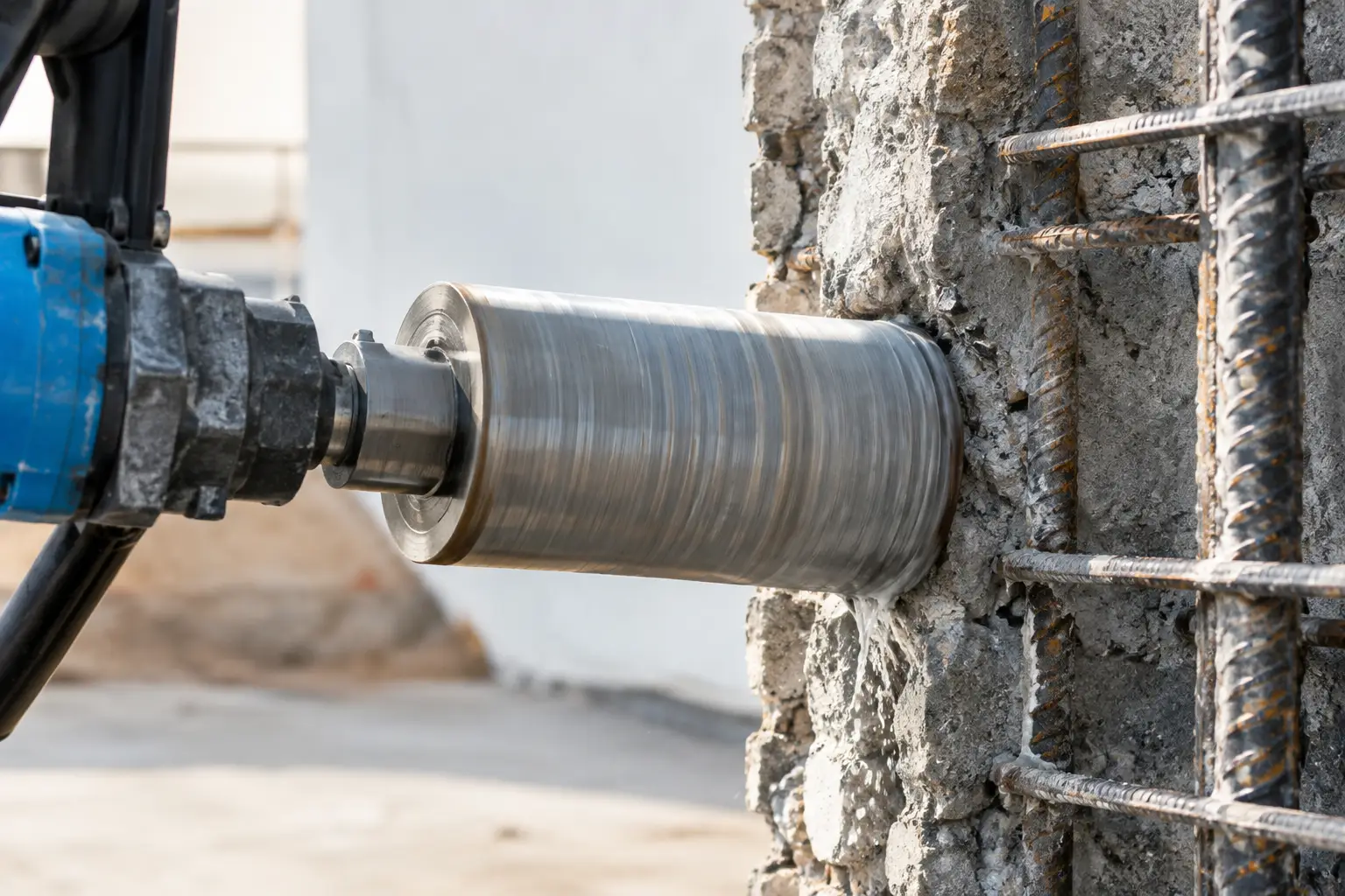 Can Core Bits Cut Rebar in Reinforced Concrete?